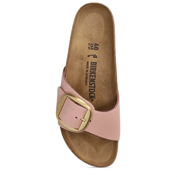 Birkenstock Madrid Big Buckle Sandaler, Soft Pink 